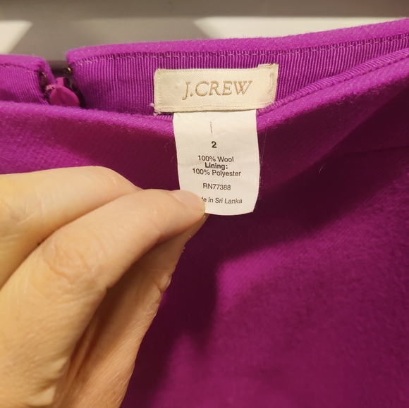 J.Crew double serge wool skirt - Picture 2 of 4